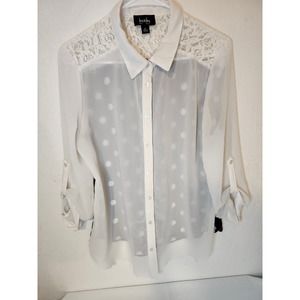 By&By transparent blouse